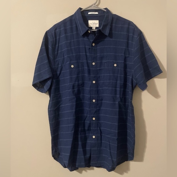 Men’s Lucky Brand Button Down Shirt Classic Fit - Size: Large - Picture 1 of 1